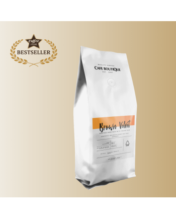 CAFE BOUTIQUE Velvet Brown 1 kg – zrnková káva | coffeestore.cz